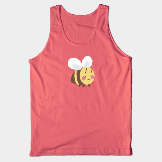 Cute Minecraft-Inspired Bee Tank Top by Flipwish